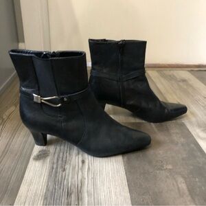Anne Klein Iflex‎ Black Ankle Boots 10
